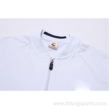 Wholesale Couple Plain Sports Blank Football Tracksuits